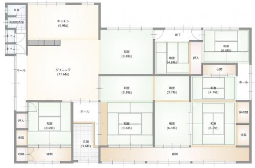 岐阜県郡上市明宝二間手